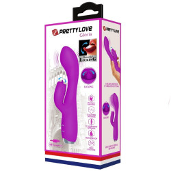 Pretty Love - Vibrateur Lapin Rechargeable Gloria Imperméable Violet